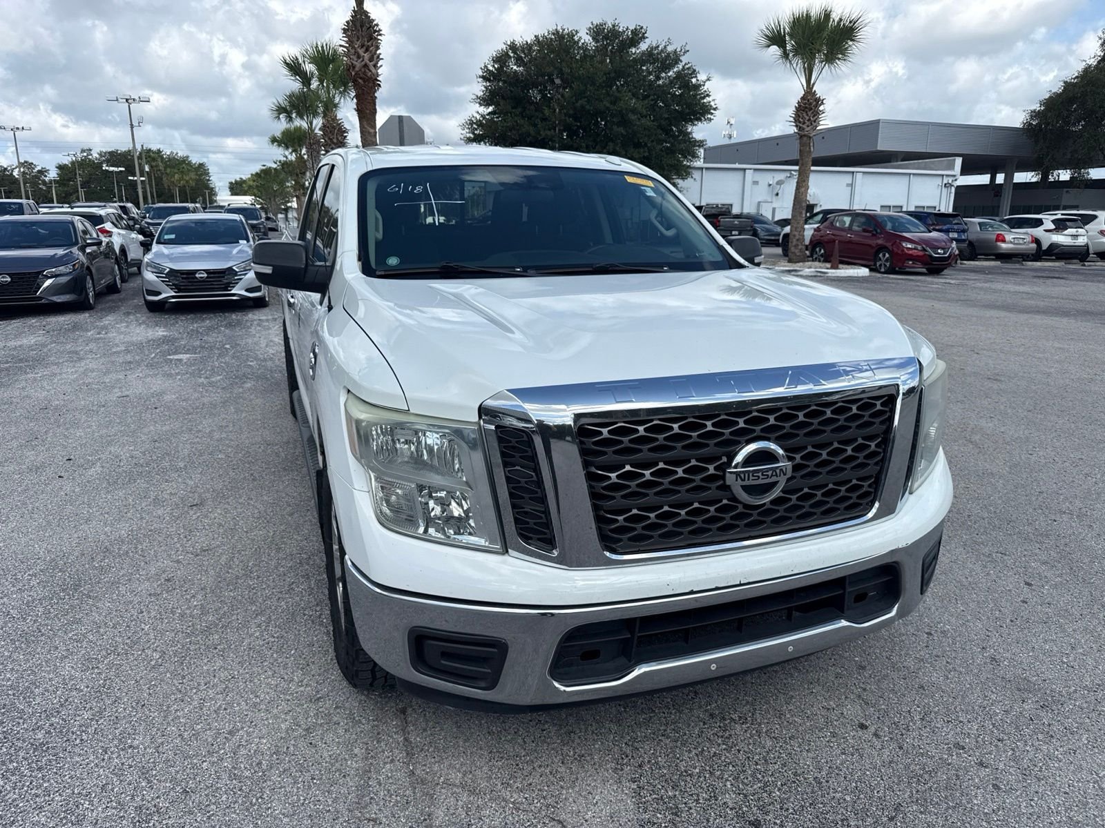 Used 2017 White Nissan SV image 3