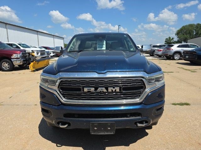 Used 2022 Patriot Blue Pearlcoat Ram Limited image 2