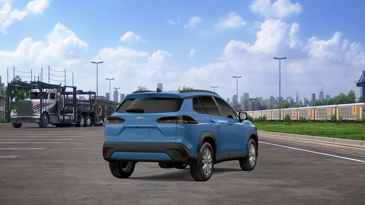 New 2026 Cavalry Blue Toyota LE image 31