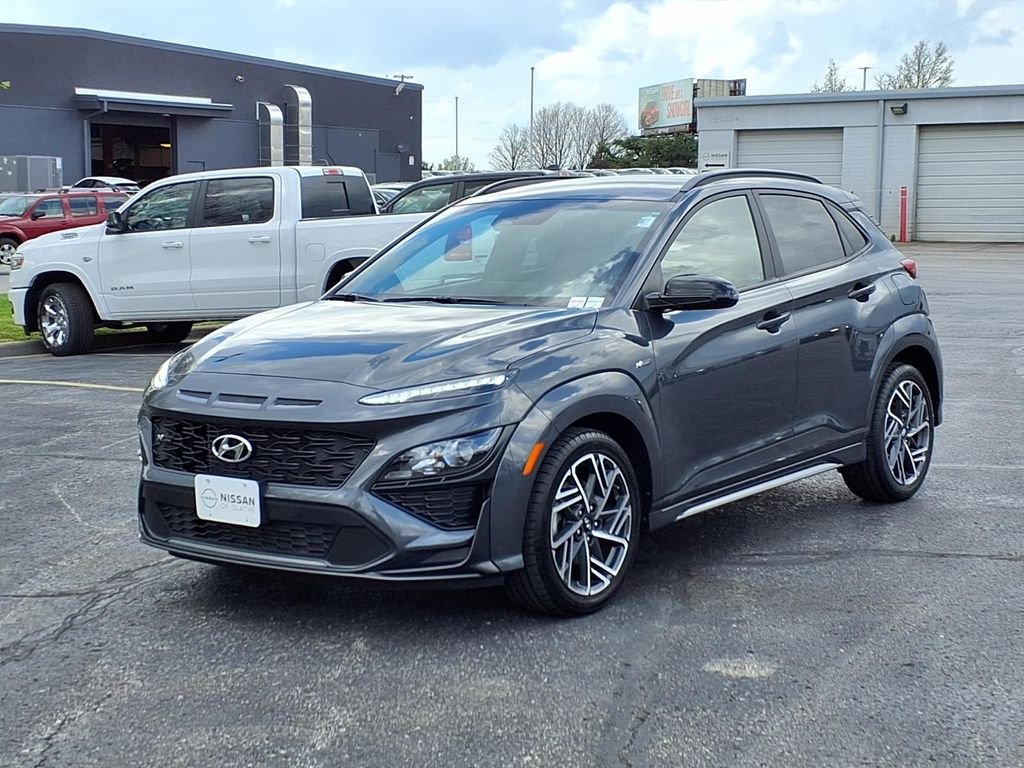 Used 2022 Hyundai Kona N Line with VIN KM8K3CA30NU926646 for sale in Kansas City