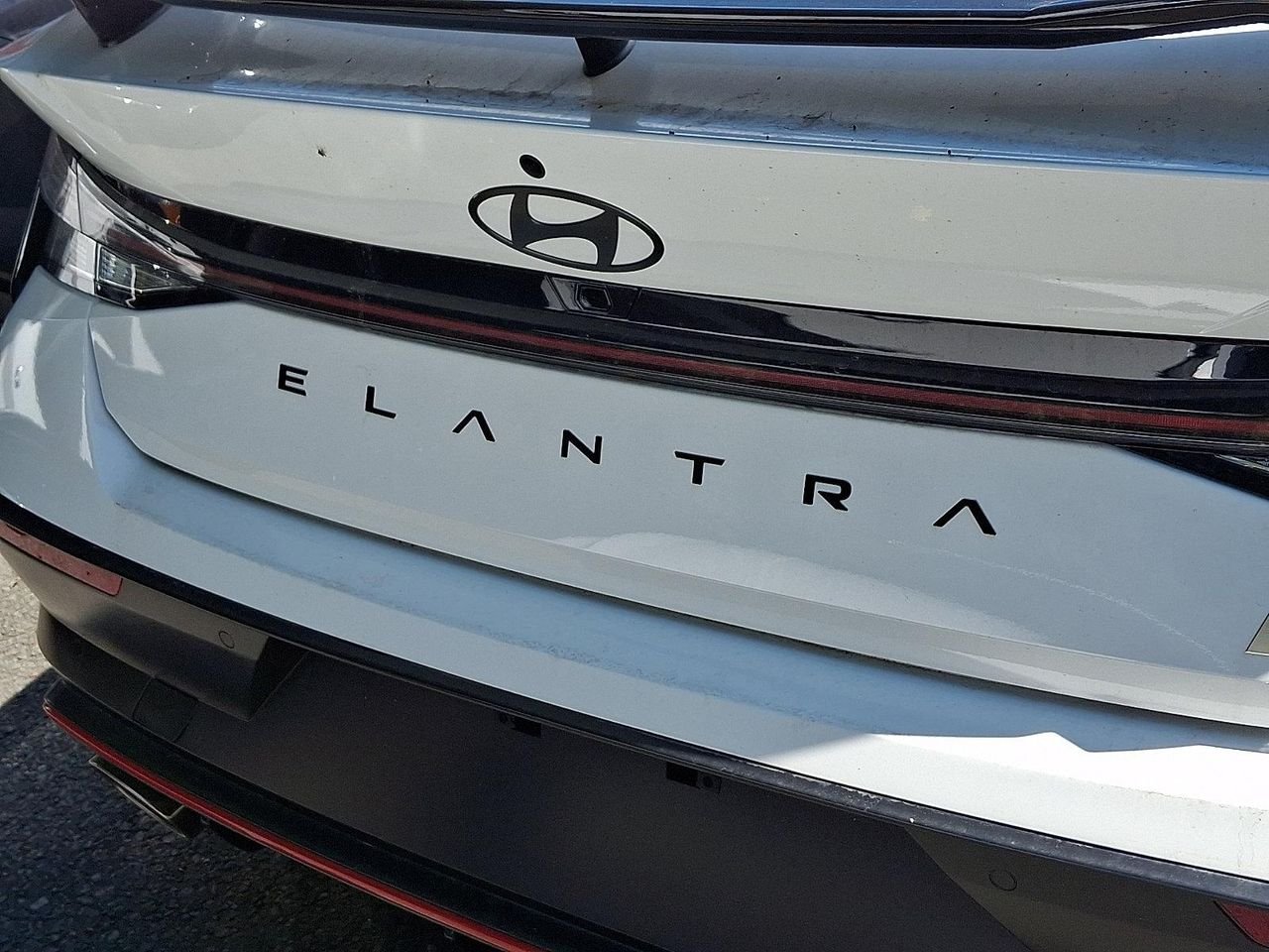 New 2026 Atlas White Hyundai Sedan image 6