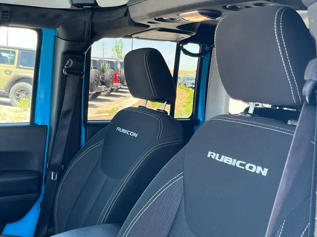 Used 2018 Blue Jeep Unlimited Rubicon image 17