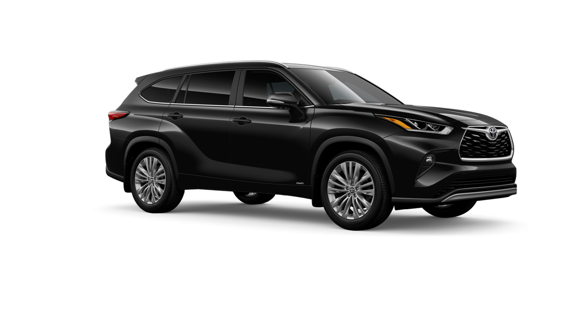 New 2026 Midnight Black Metallic Toyota Hybrid Platinum image 14