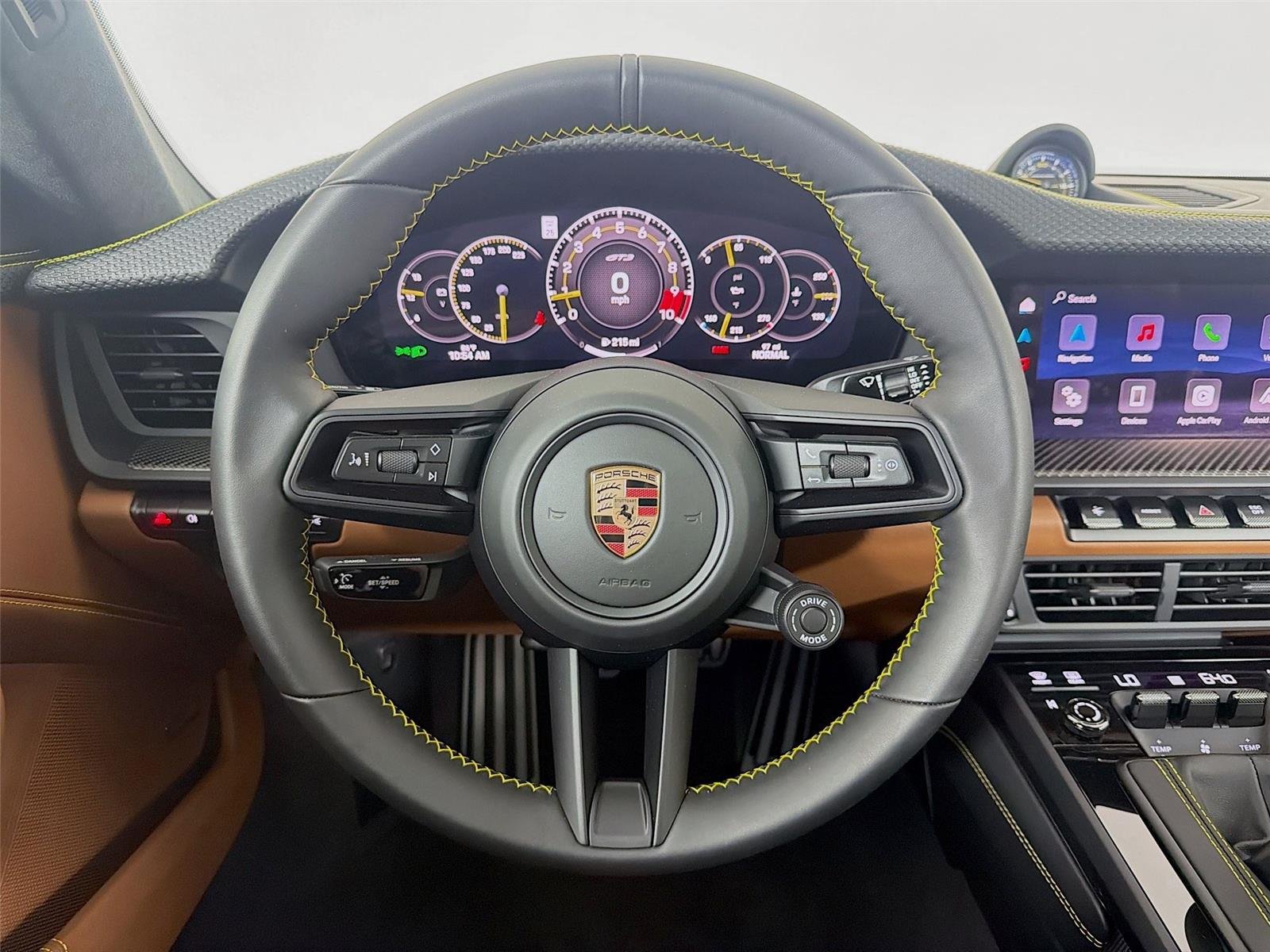 Used 2026 Cartagena Yellow Metallic Porsche GT3 image 12