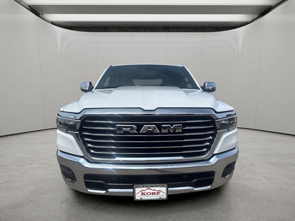 Used 2025 Bright White Clearcoat Ram Laramie image 8