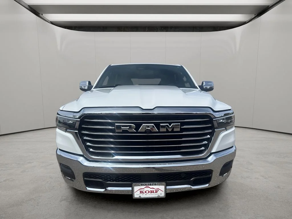 Used 2025 Bright White Clearcoat Ram Laramie image 8