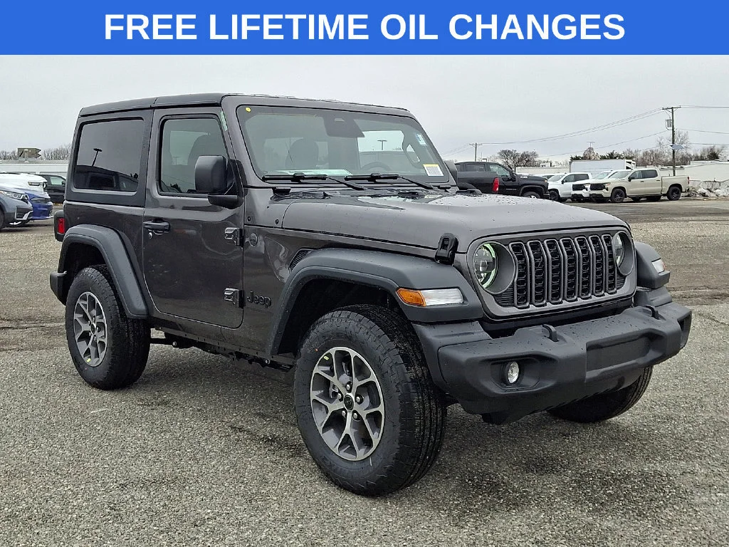 New 2026 Granite Crystal Metallic Clear-Coat Exterior Paint Jeep Sport S image 1