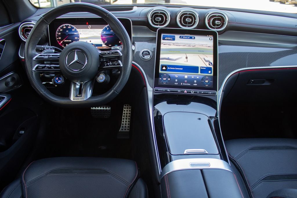 Used 2025 Obsidian Black Metallic Mercedes-Benz GLC 43 AMG® image 15