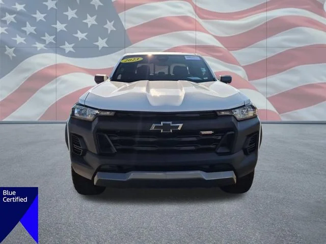 Certified Used 2023 White Chevrolet Trail Boss image 8