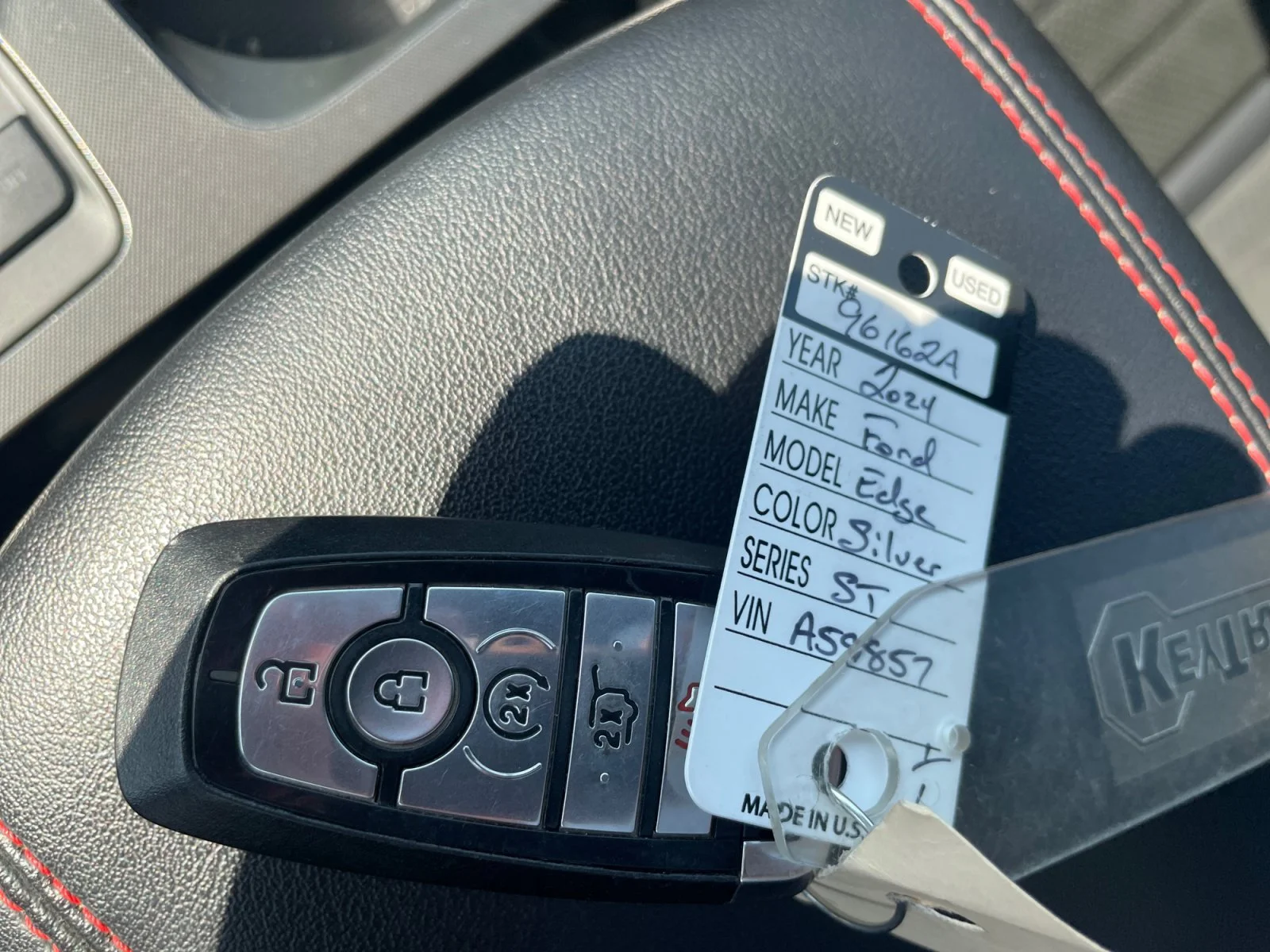Used 2024 SILVER Ford ST LINE AWD image 24