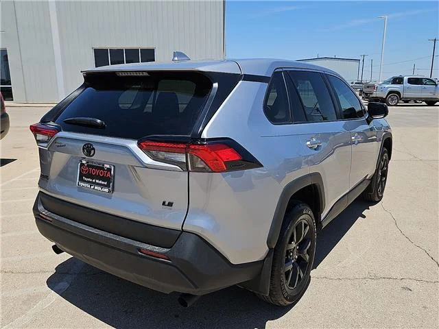 Used 2025 Silver Sky Metallic Toyota LE Front-Wheel Drive image 3