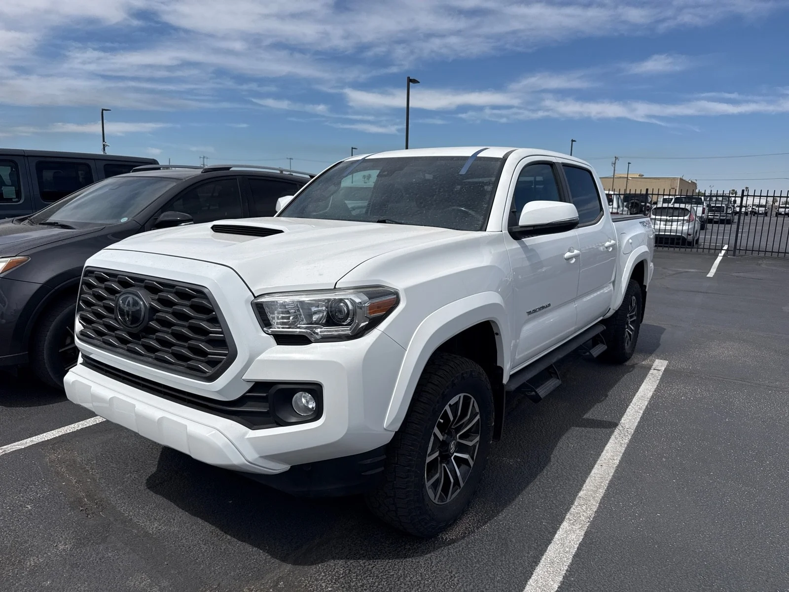 Certified Used 2021 Wind Chill Pearl Toyota TRD Sport image 3