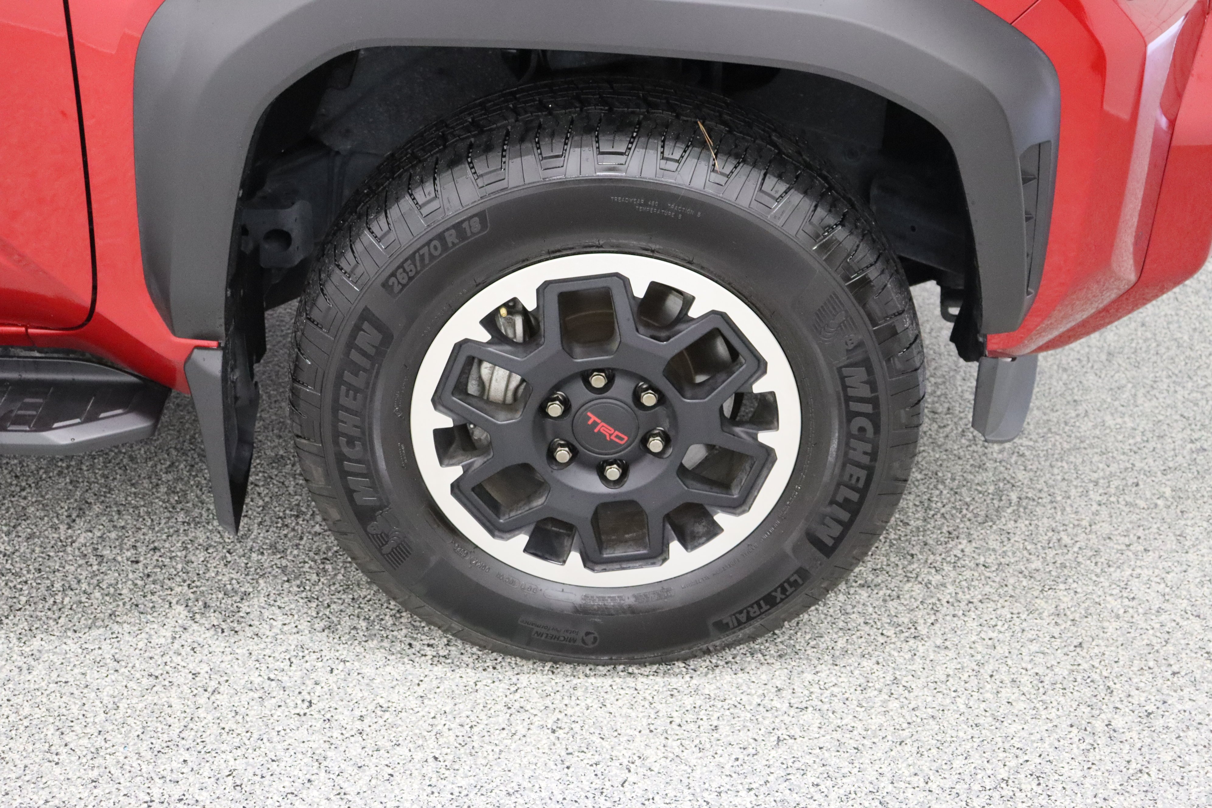 Certified Used 2025 Supersonic Red Toyota Hybrid TRD Off Road Premium 2.4T image 5