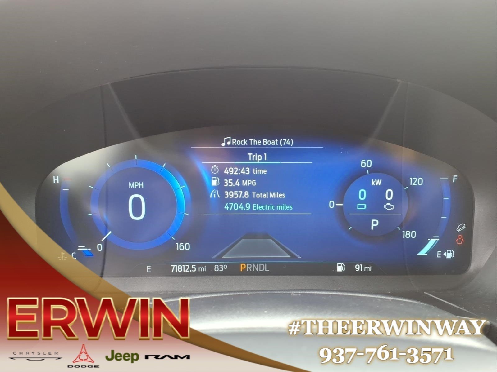 Used 2020 Star White Metallic Tri-Coat Ford Titanium image 16