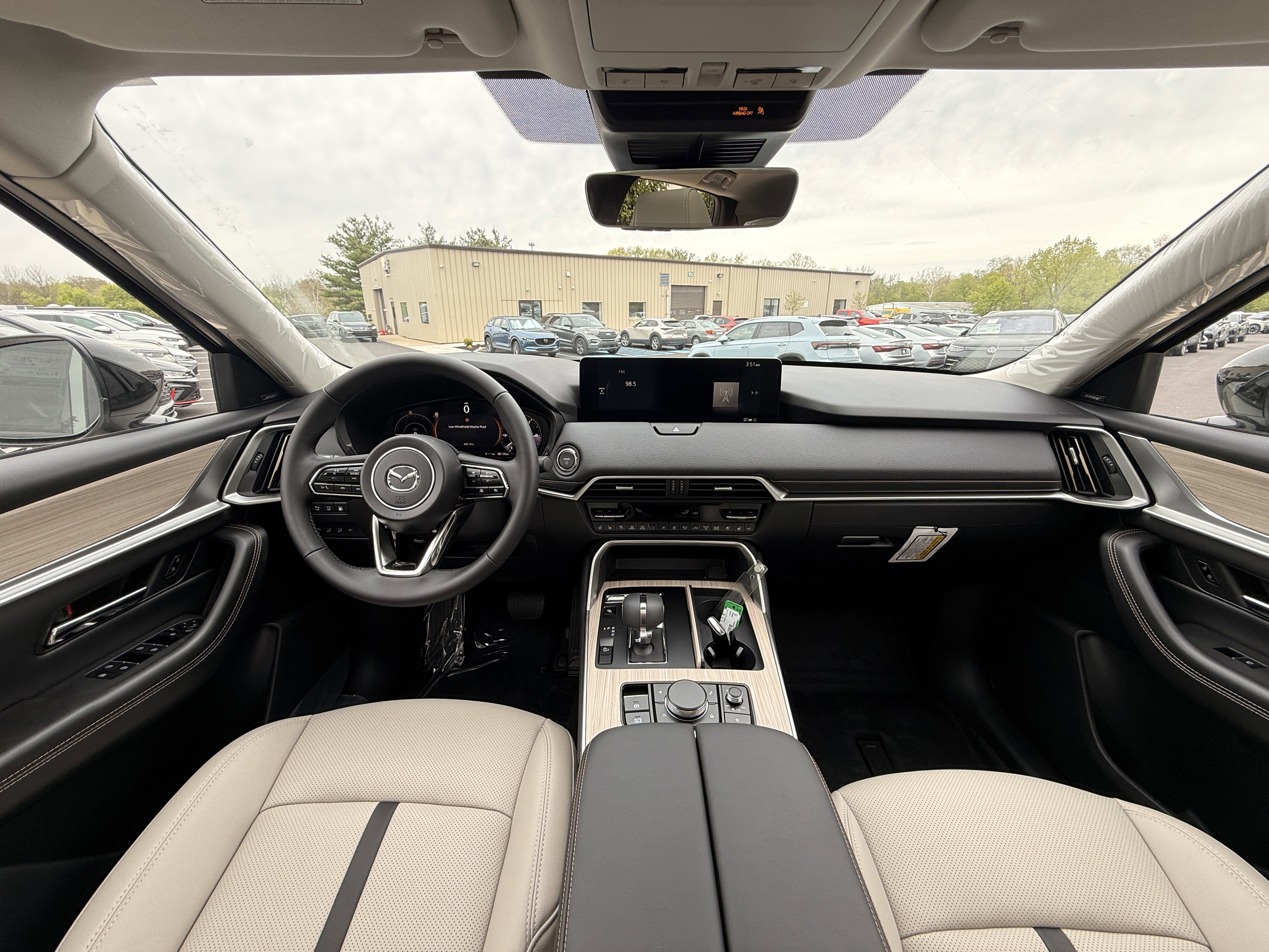 New 2026 Platinum Quartz Metallic Mazda Premium Sport AWD image 3