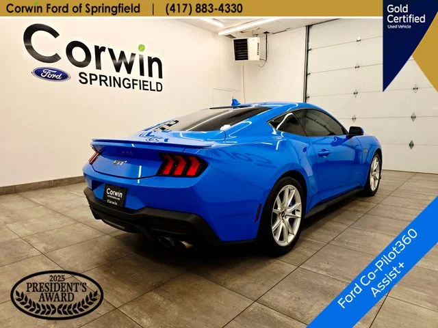 Certified Used 2024 Grabber Blue Ford GT Premium image 7