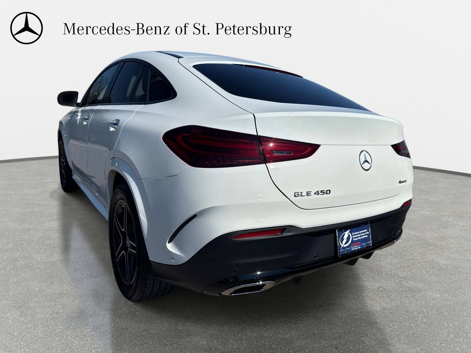 New 2026 Polar White Mercedes-Benz 450 4MATIC® Coupe image 9