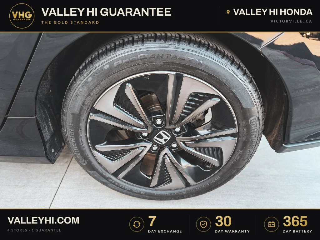 Used 2018 Crystal Black Pearl Honda EX image 12