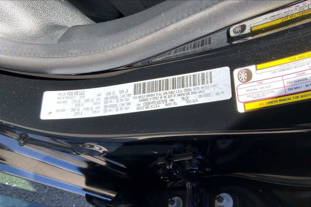 Used 2020 Black Ram Limited image 19