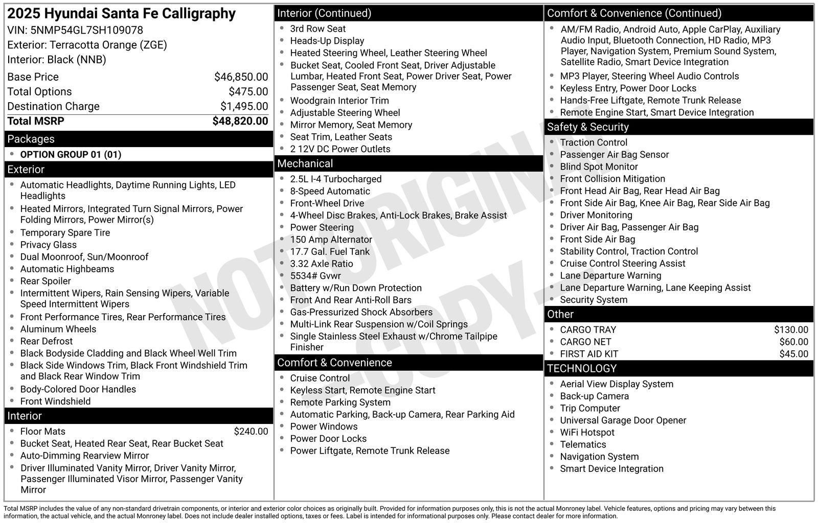 2025 Hyundai Santa Fe Calligraphy - Photo 39