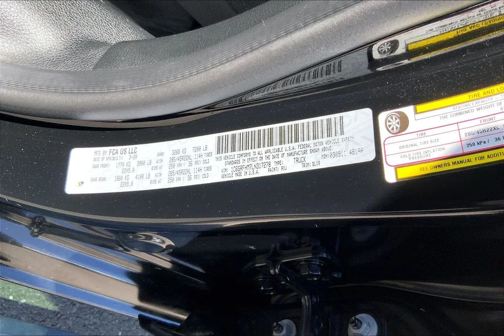 Used 2020 Black Ram Limited image 19
