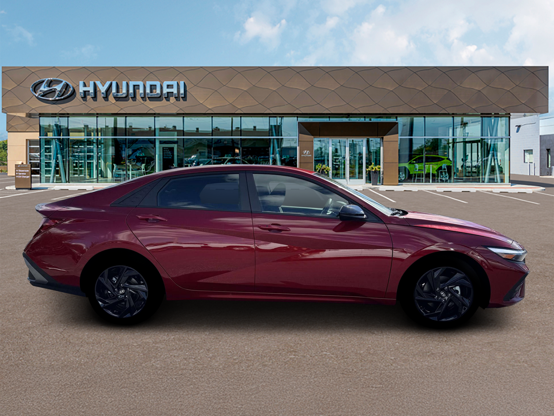 New 2026 Red Hyundai SEL Sport image 9