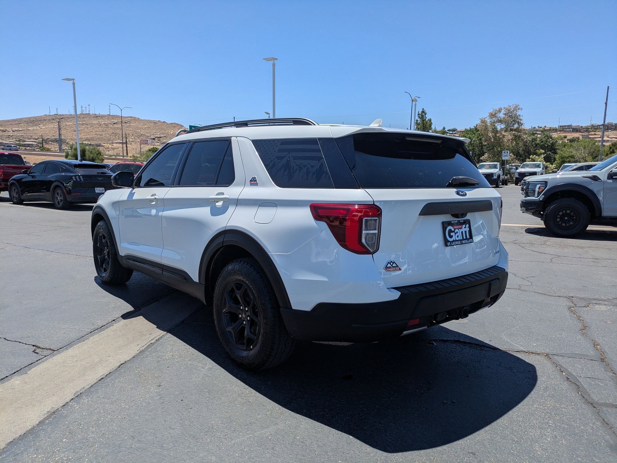 Used 2023 White Metallic Ford Timberline image 5