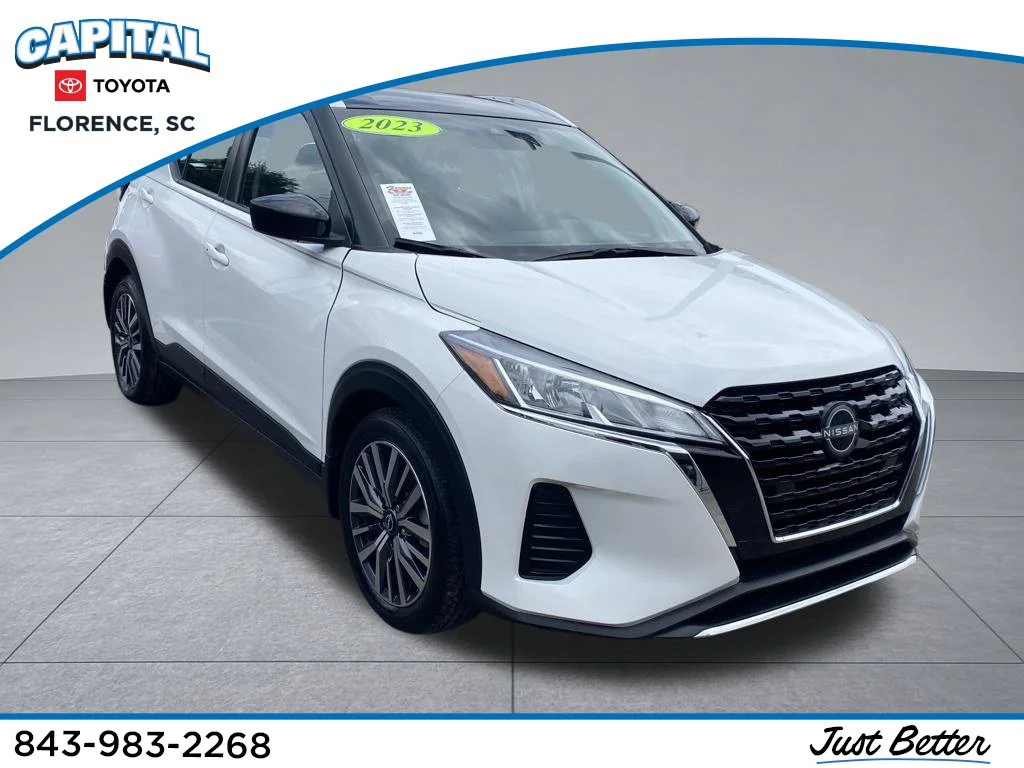 Used 2023 White Nissan SV image 1