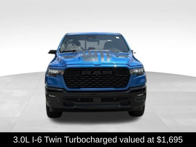 New 2026 Hydro Blue Pearlcoat RAM Big Horn/Lone Star image 3