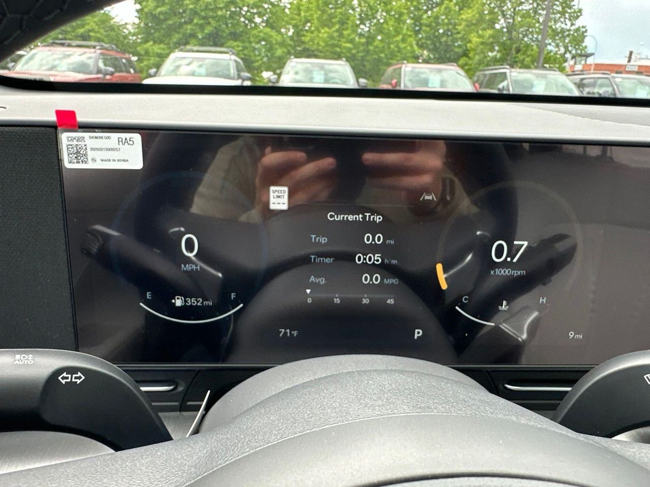New 2026 Orange Hyundai Limited AWD image 132