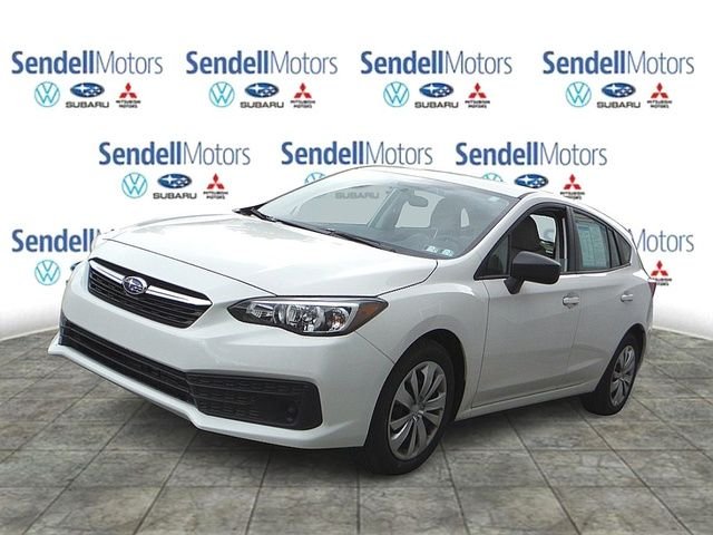 Used 2021 White Subaru Base image 6