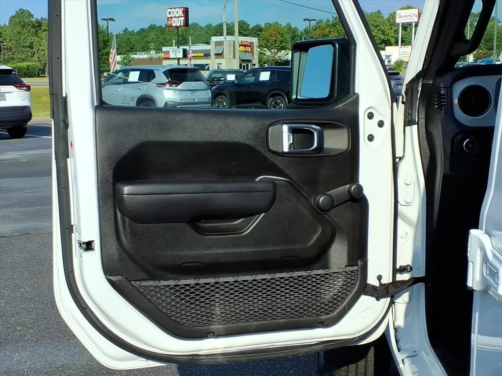 Used 2024 White Jeep 4-Door Sport 4x4 image 5