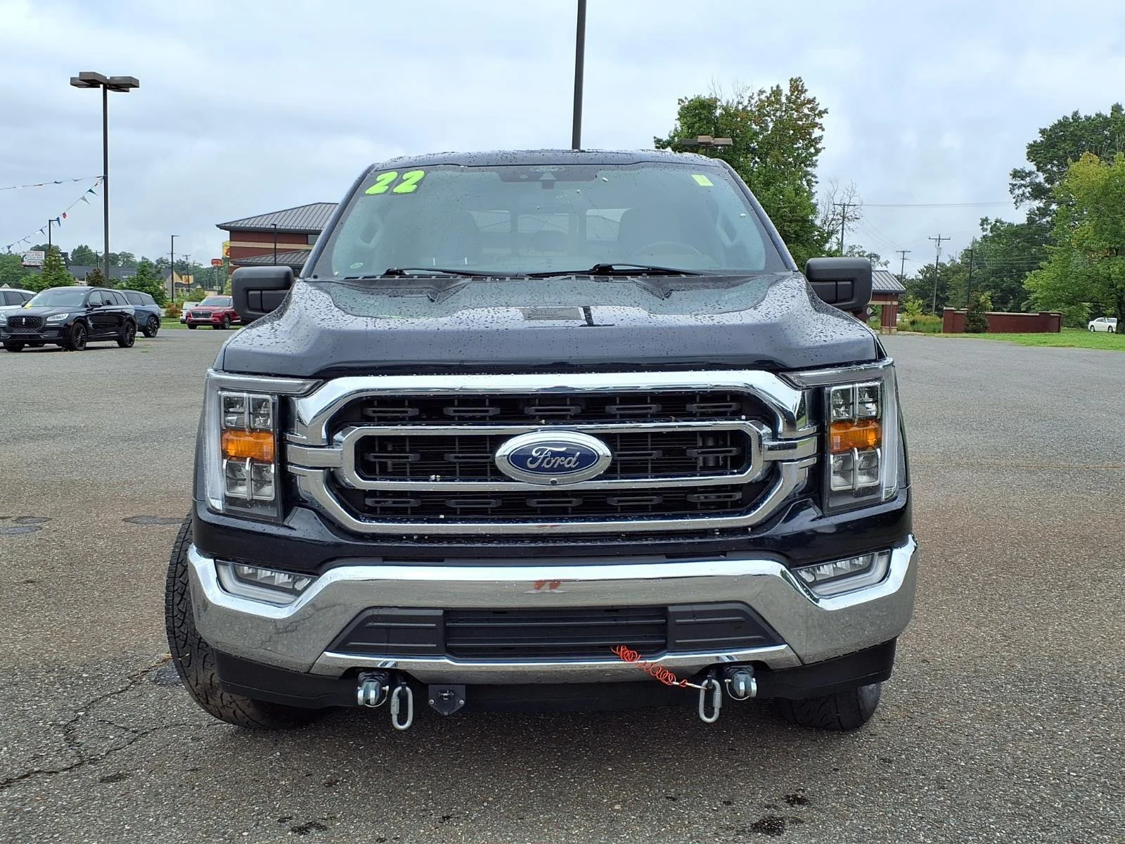 Used 2022 Antimatter Blue Metallic Ford XLT image 7