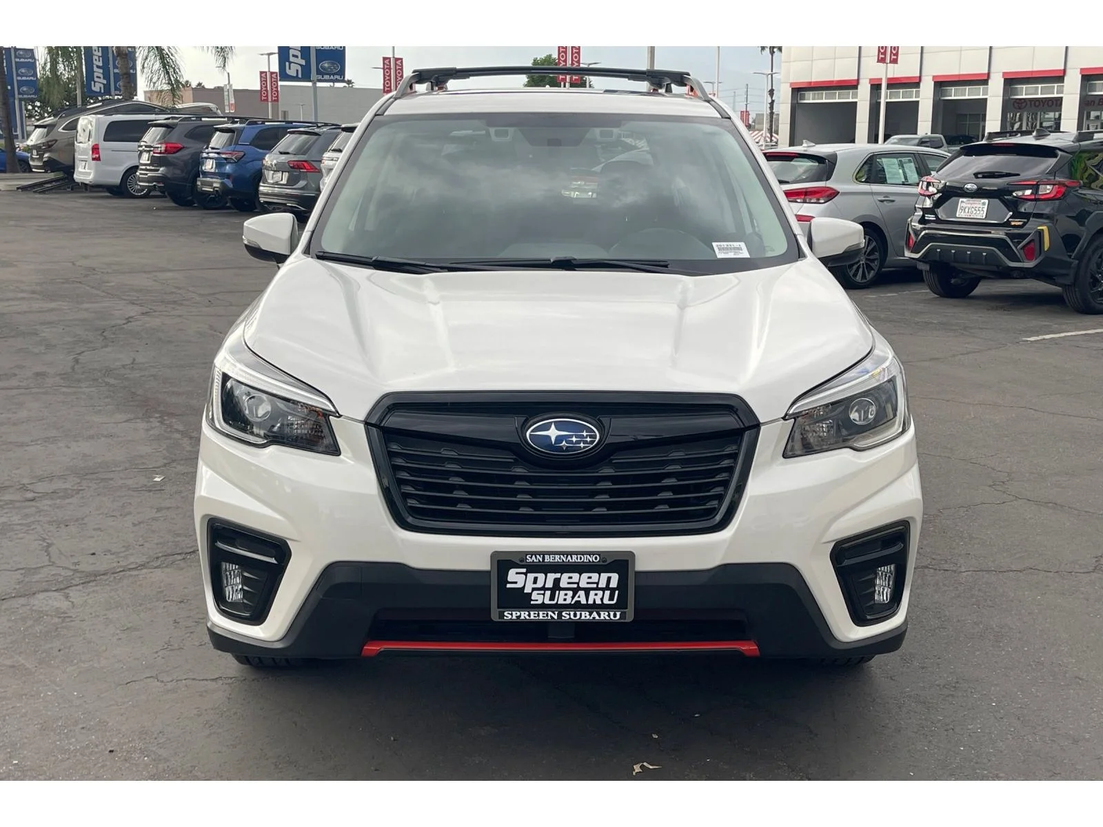 Used 2021 CRYSTAL WHITE PEA Subaru Sport image 9