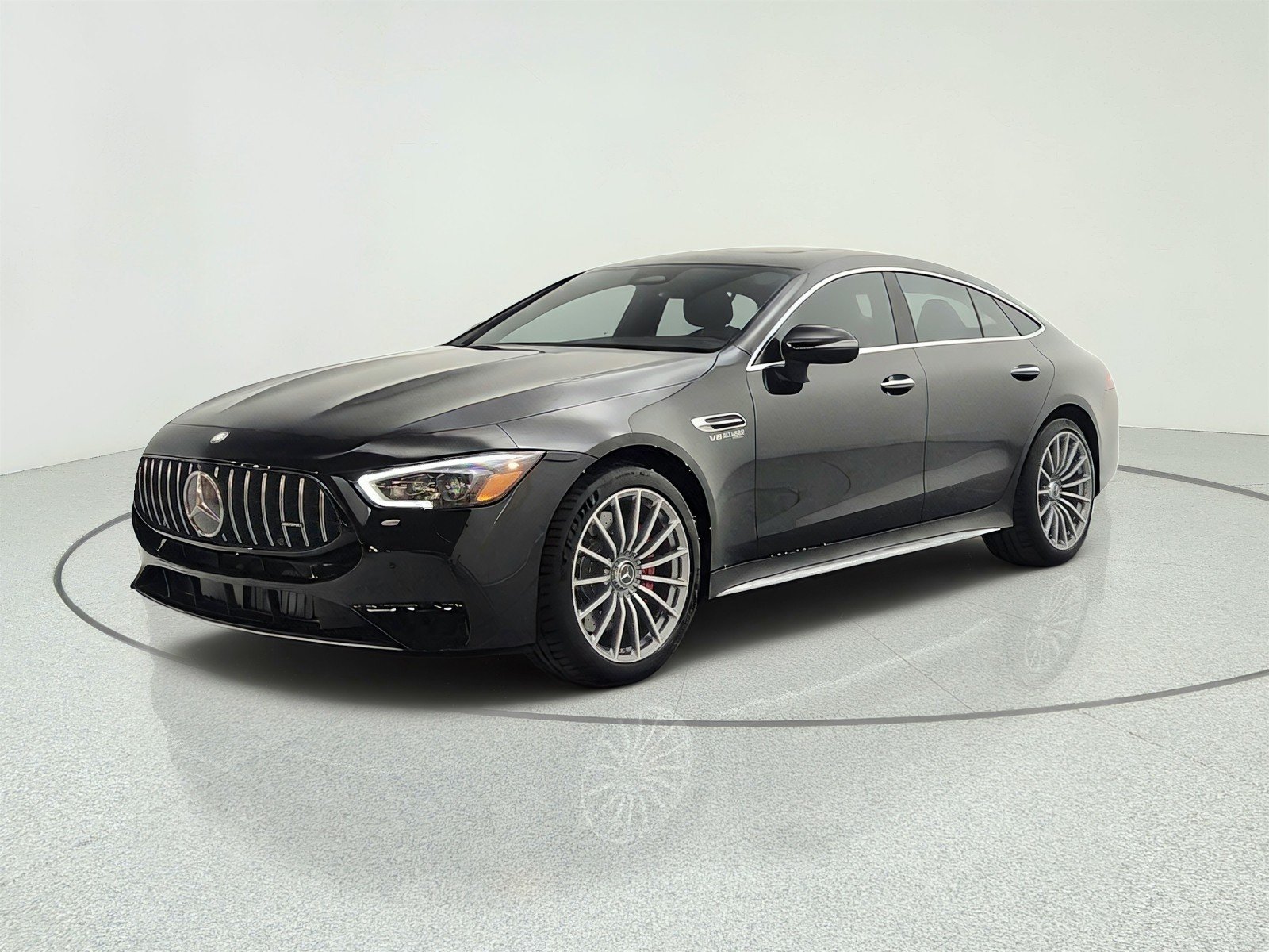 Certified Used 2024 Obsidian Black Metallic Mercedes-Benz AMG® GT 63 4-Door Coupe image 1