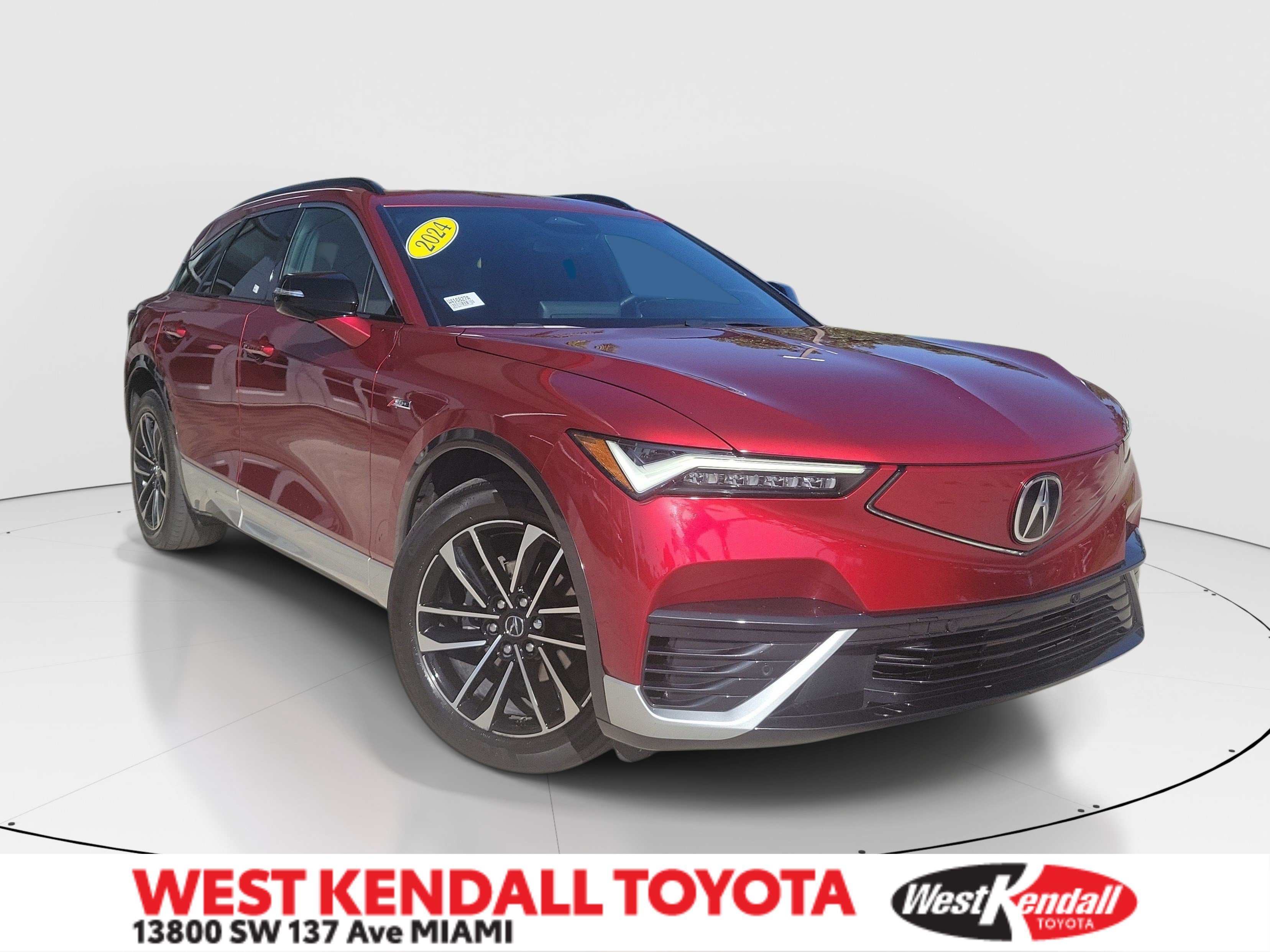 Used 2024 Red Acura w/A-Spec Package image 1