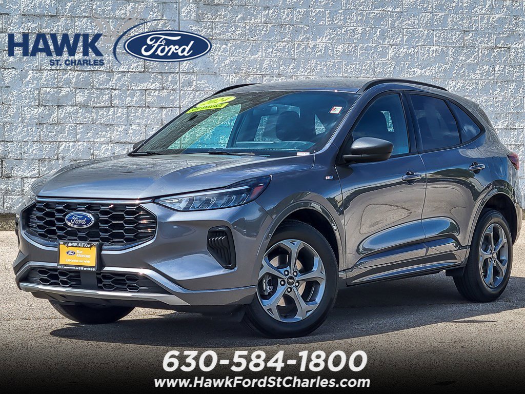 Used 2024 Gray Metallic Ford ST-Line image 1