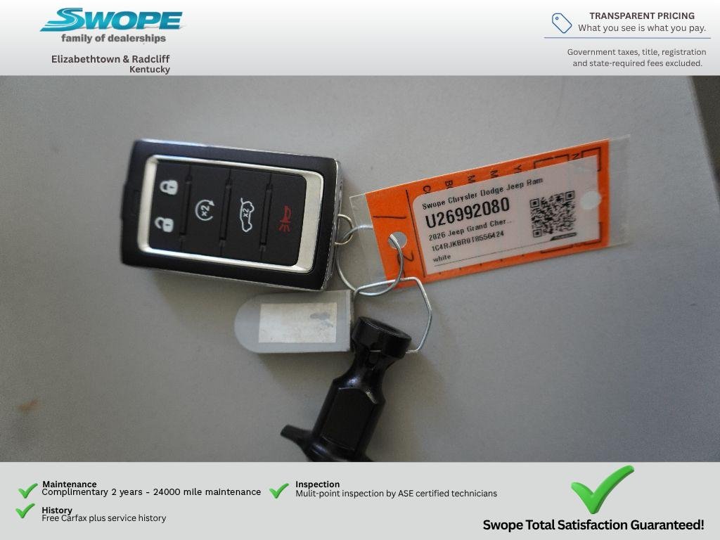 Used 2026 Bright White Clearcoat Jeep Limited image 31