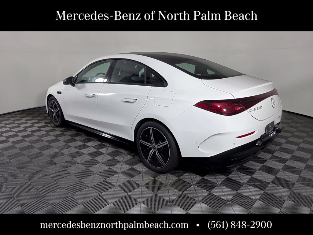 New 2027 Polar White Mercedes-Benz CLA 220 image 4