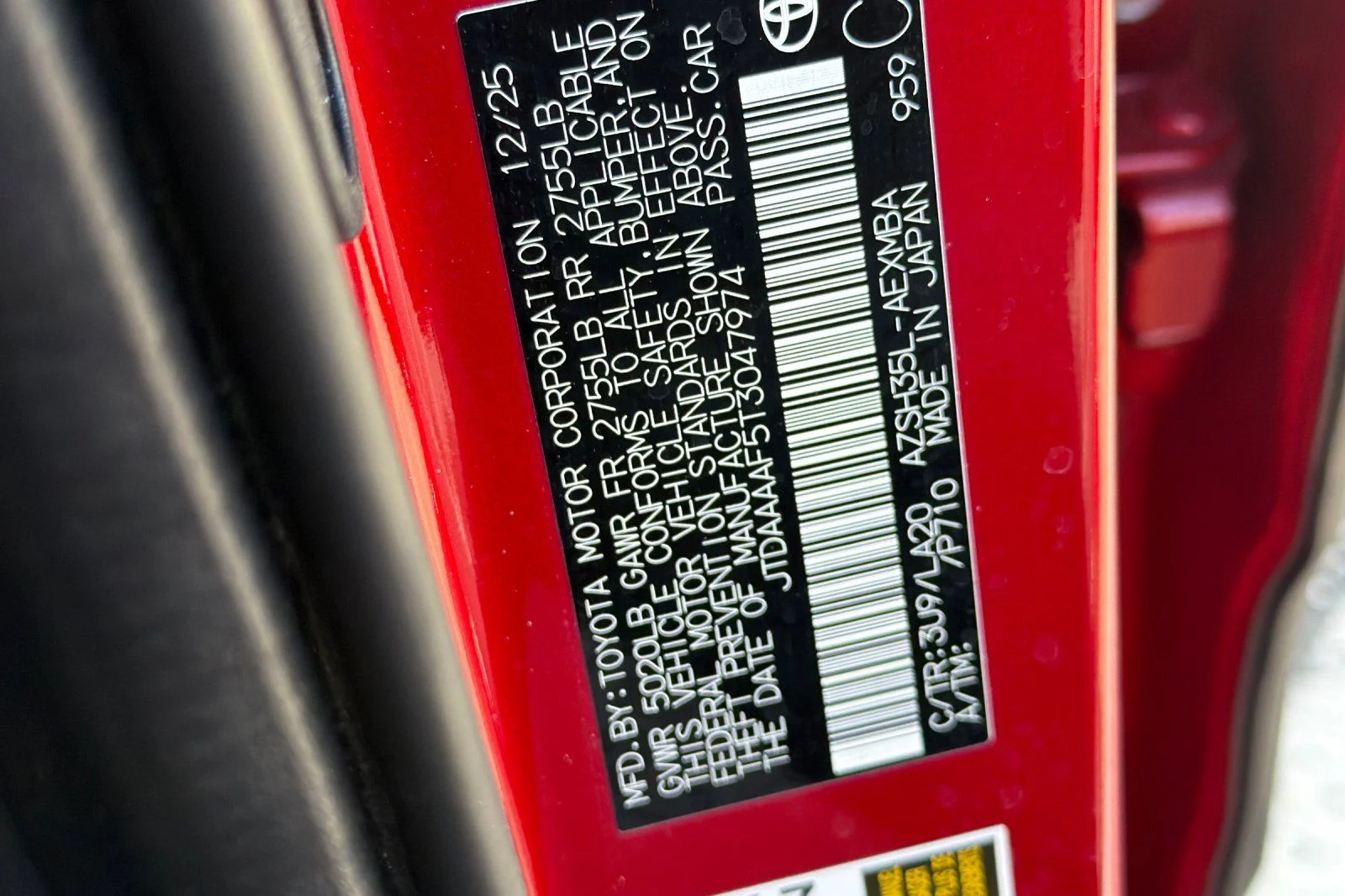 Used 2026 Red Toyota Limited image 43