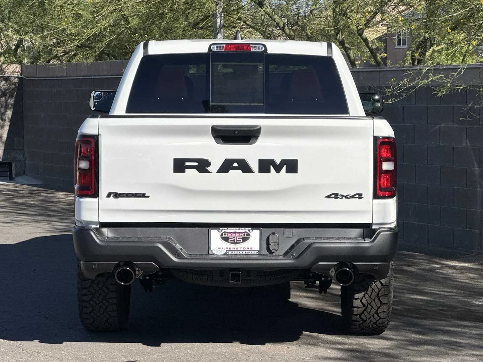 New 2026 Bright White Clear-Coat Exterior Paint RAM Rebel image 7