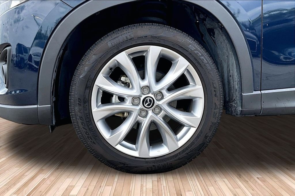 Used 2015 Blue Mazda Grand Touring image 8
