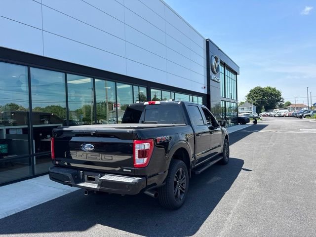 Used 2021 Black Metallic Ford Lariat image 3