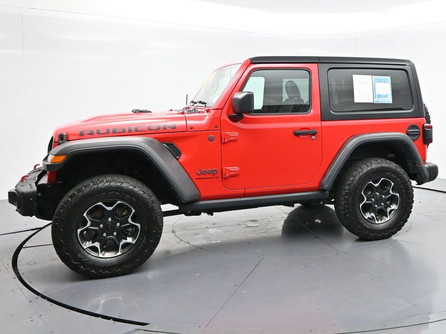 Used 2023 Firecracker Red Clearcoat Jeep Rubicon image 4