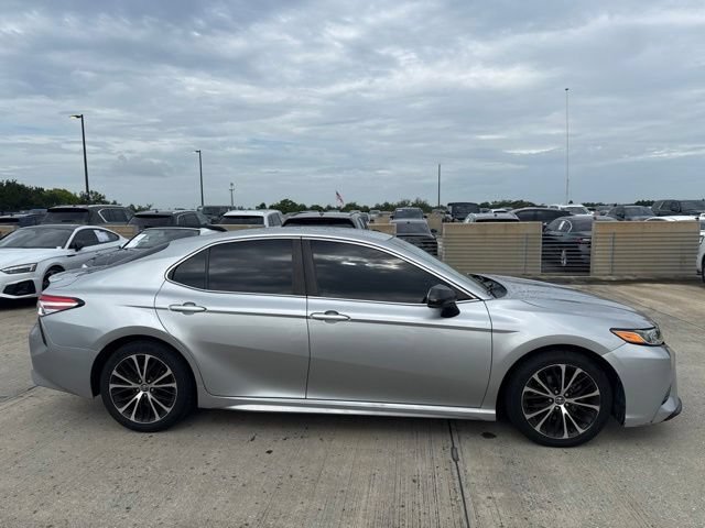 Used 2020 Celestial Silver Metallic Toyota SE image 2