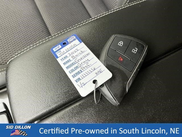 Used 2022 Satin Steel Metallic Buick Preferred image 7