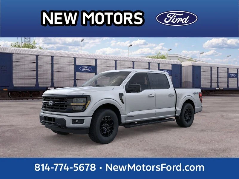 New 2026 Iconic Silver Metallic Ford XLT image 1