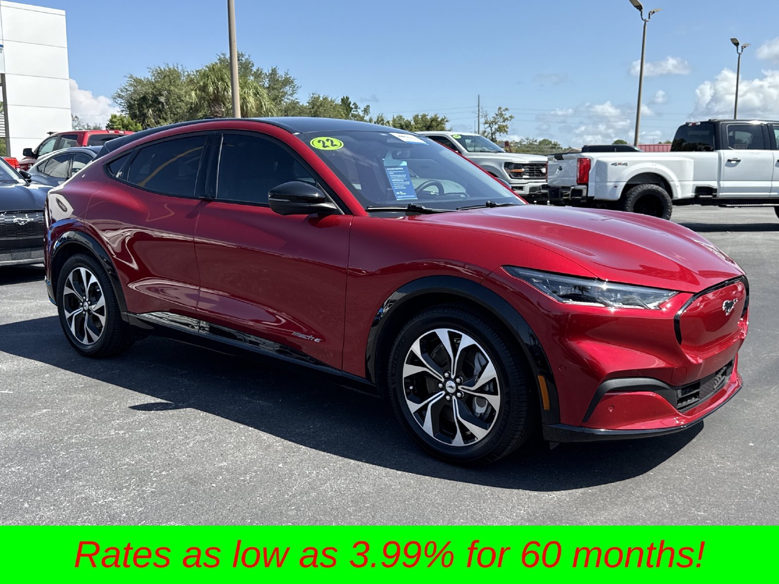 Certified Used 2022 Rapid Red Metallic Tinted Clearcoat Ford Premium image 2