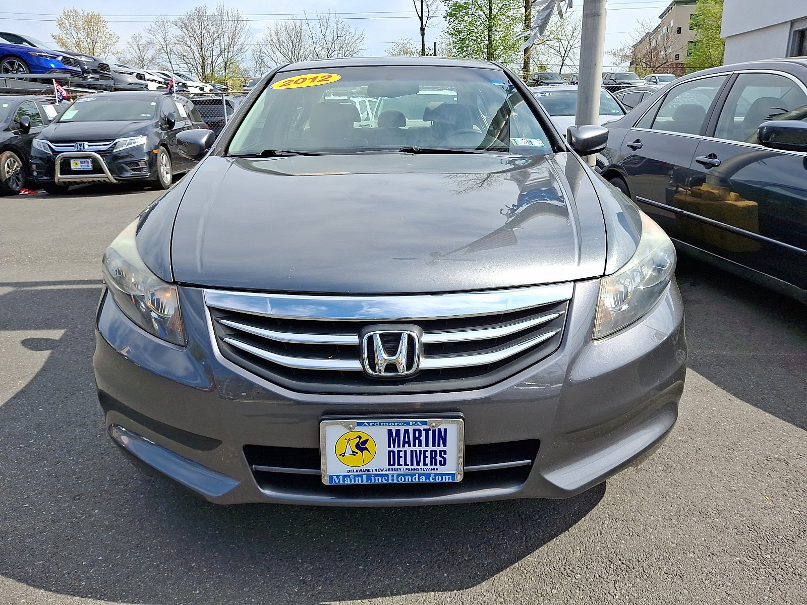 Used 2012 Honda Accord EX-L with VIN 1HGCP2F82CA168823 for sale in Ardmore, PA