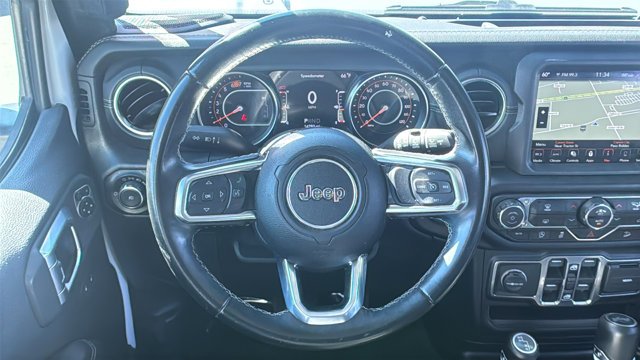 Used 2020 Bright White Clearcoat Jeep Sahara image 19
